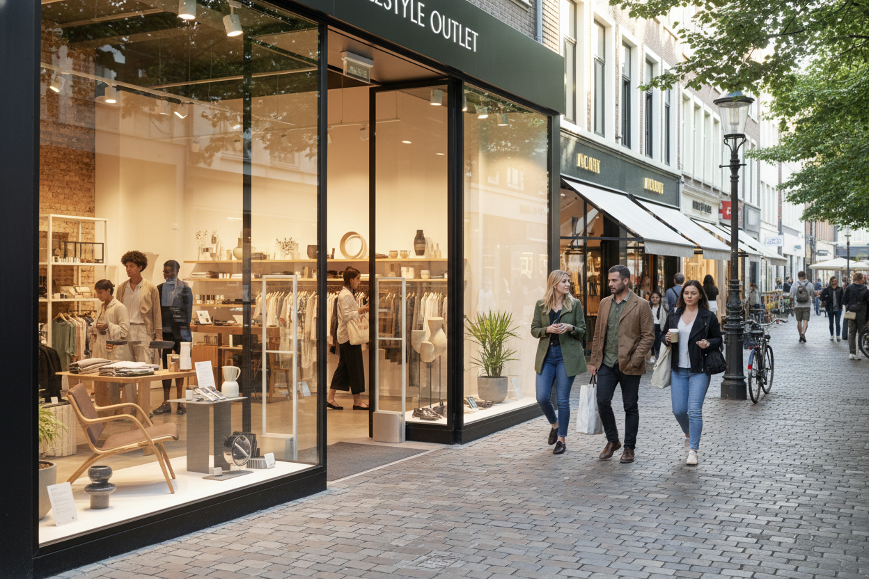 Wat is een lifestyle outlet en waarom zijn ze populair in winkelstraten?