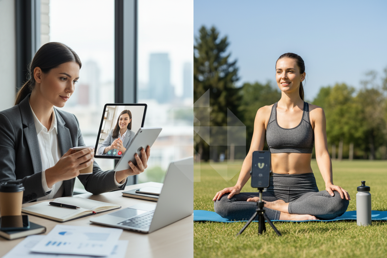 Voordelen van een online lifestyle coach voor drukke schema's