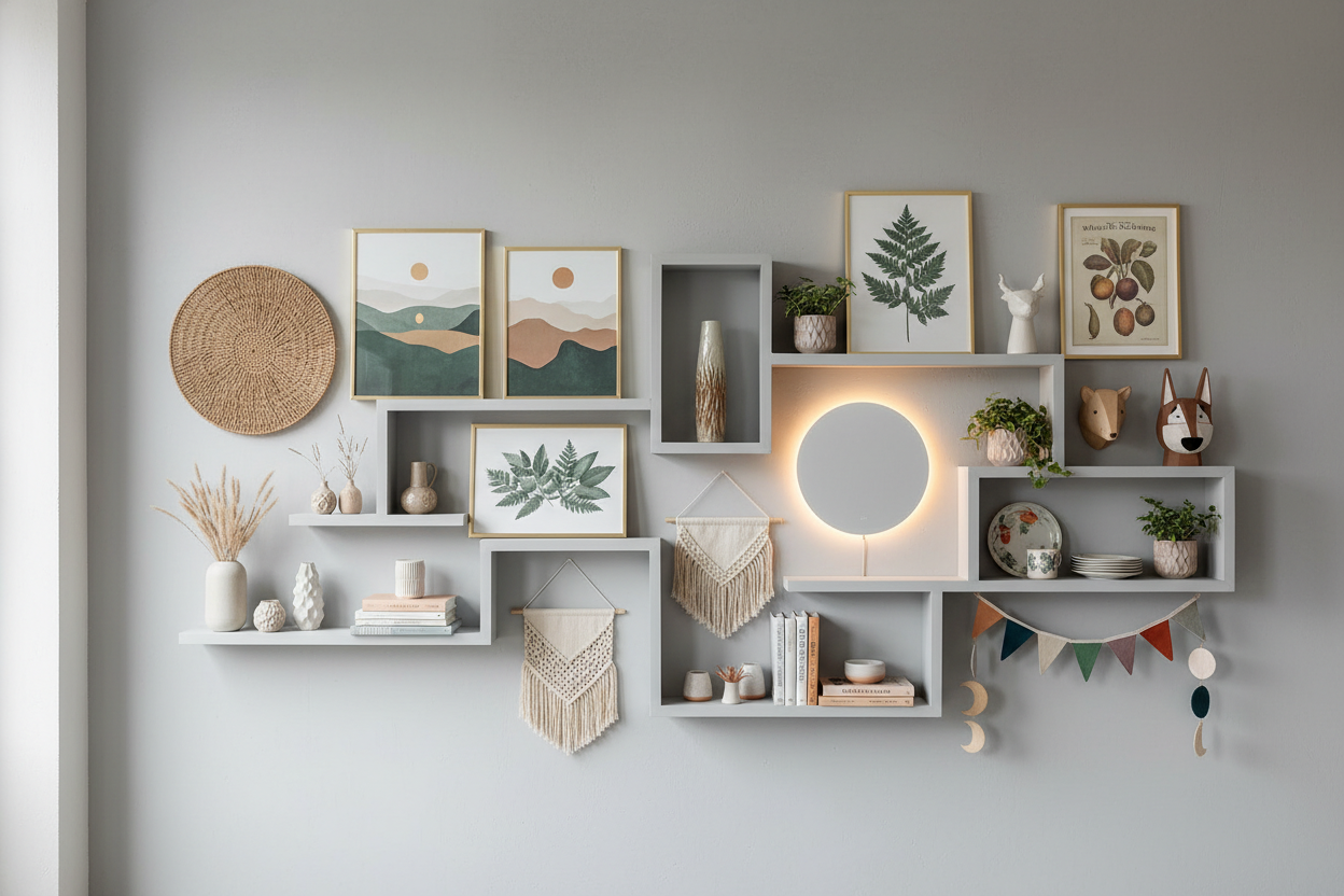 Lifestyle wanddecoratie: creatieve ideeën voor elke kamer
